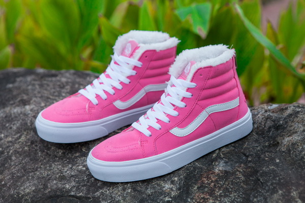 Vans High Top Shoes Women--067